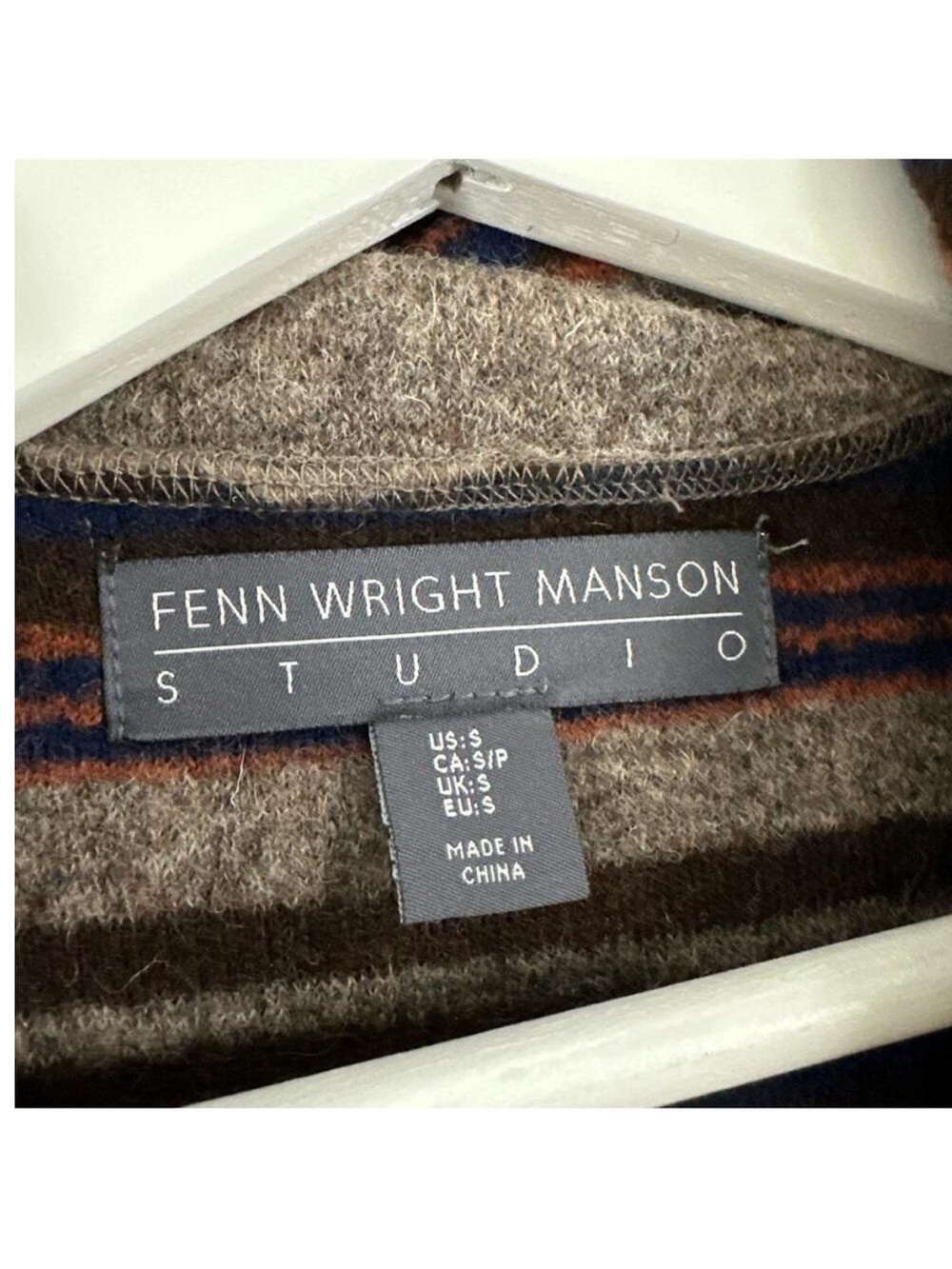 Fenn Wright Manson Women’s Wool Blend Belted Sweater Size S - Picture 3 of 5
